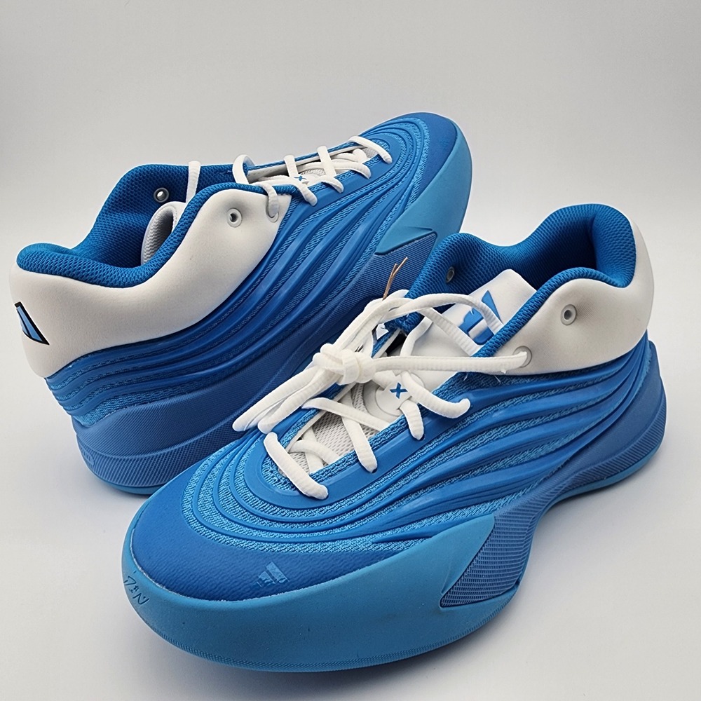 Adidas Dame X Shoes Damian Lillard Men 7 Women 8 Blue White Lightstrike NWB